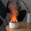 humidificateur en forme de volcan